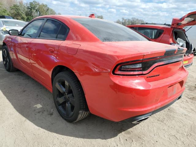 2C3CDXJGXHH576745 - 2017 DODGE CHARGER SXT RED photo 2