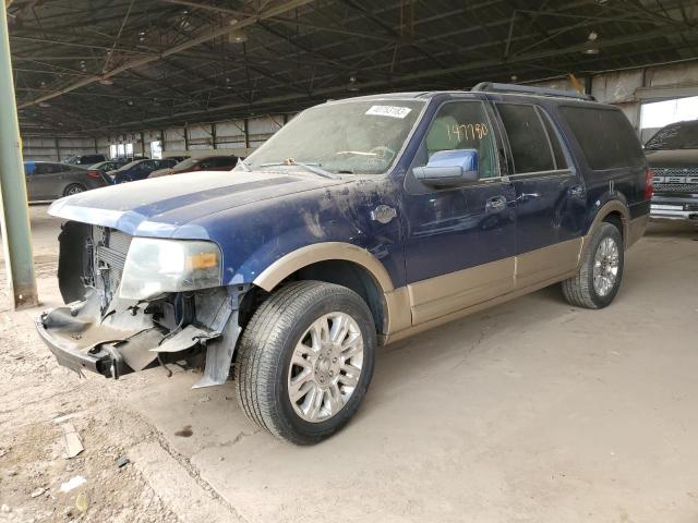 1FMJK1H58BEF56949 - 2011 FORD EXPEDITION EL XLT BLACK photo 1