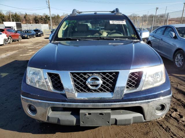 1N6AD09W79C407127 - 2009 NISSAN FRONTIER CREW CAB SE BLUE photo 5