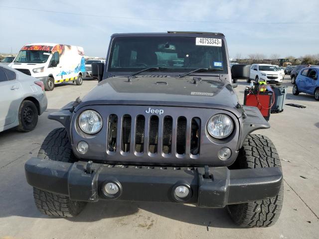 1C4BJWKG2GL255180 - 2016 JEEP WRANGLER U SPORT ნაცრისფერი ფოტო 5