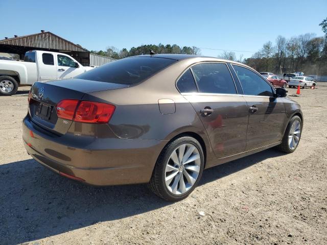 3VWLL7AJ6EM398675 - 2014 VOLKSWAGEN JETTA TDI BROWN photo 3