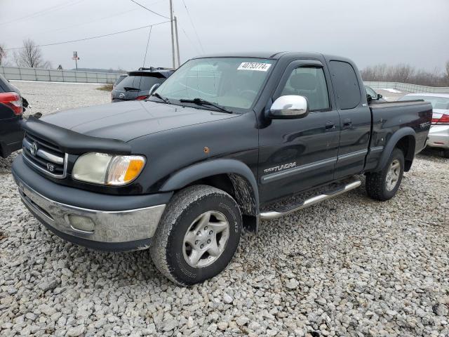 5TBBT44102S318526 - 2002 TOYOTA TUNDRA ACCESS CAB BLACK photo 1