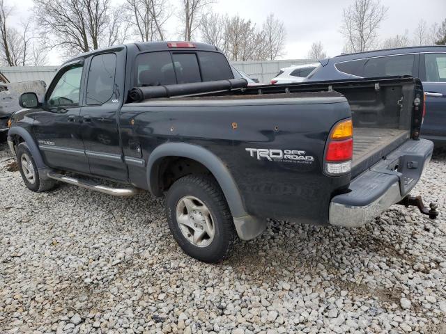 5TBBT44102S318526 - 2002 TOYOTA TUNDRA ACCESS CAB BLACK photo 2