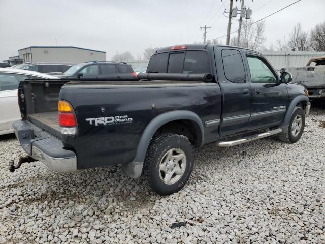 5TBBT44102S318526 - 2002 TOYOTA TUNDRA ACCESS CAB შავი ფოტო 3