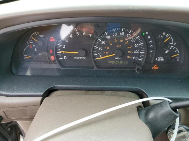 5TBBT44102S318526 - 2002 TOYOTA TUNDRA ACCESS CAB შავი ფოტო 9