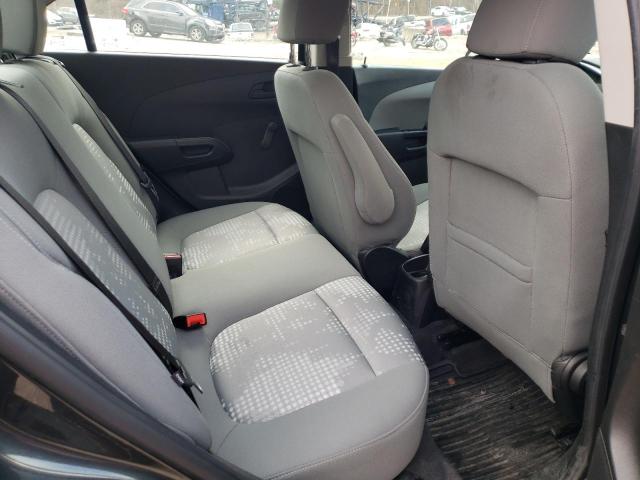 1G1JB5SH2J4125129 - 2018 CHEVROLET SONIC LS 灰色 照片 10