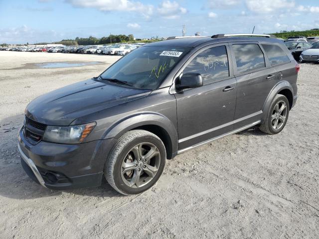 3C4PDCGG6JT166616 - 2018 DODGE JOURNEY CROSSROAD CHARCOAL photo 1