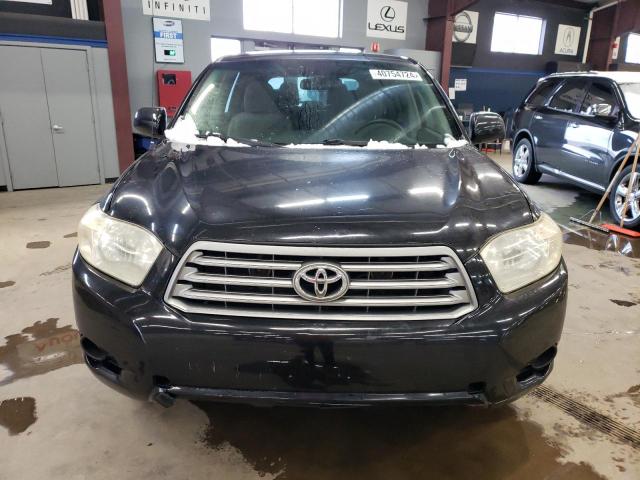 JTEES41A492116605 - 2009 TOYOTA HIGHLANDER BLACK photo 5