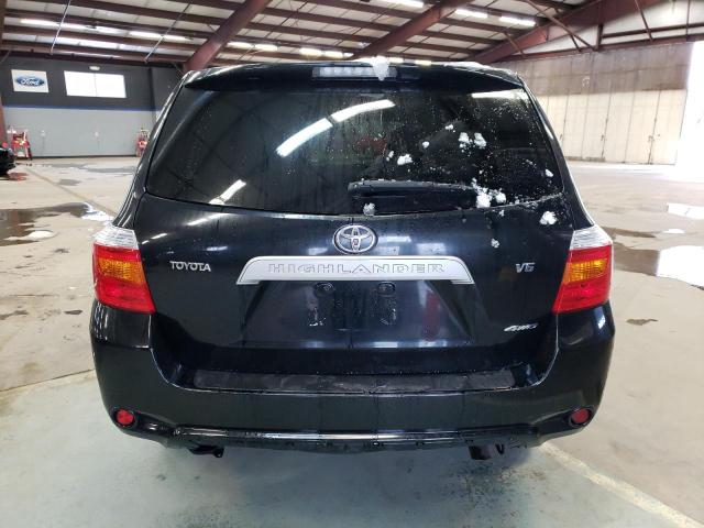 JTEES41A492116605 - 2009 TOYOTA HIGHLANDER BLACK photo 6