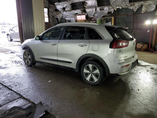 KNDCC3LC6H5066837 - 2017 KIA NIRO EX SILVER photo 2