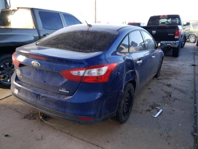 1FAHP3F24CL456178 - 2012 FORD FOCUS SE BLUE photo 3