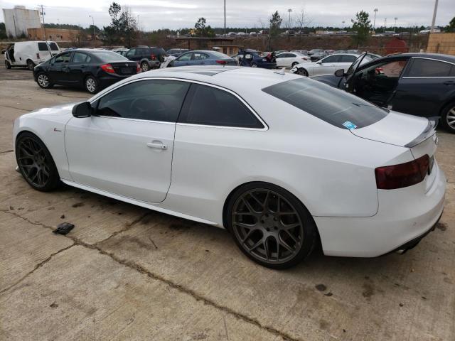 WAUCGAFR1DA018699 - 2013 AUDI S5 PREMIUM PLUS WHITE photo 2