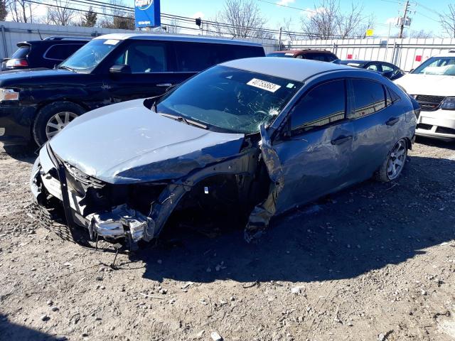 SHHFK7H42MU231797 - 2021 HONDA CIVIC SPORT ნაცრისფერი ფოტო 1