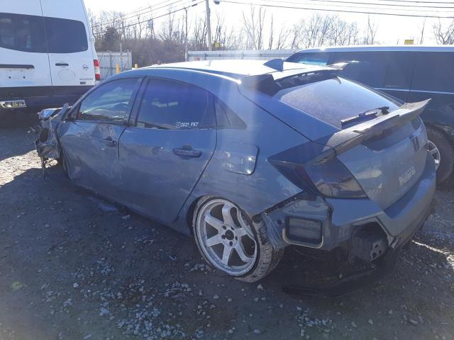 SHHFK7H42MU231797 - 2021 HONDA CIVIC SPORT ნაცრისფერი ფოტო 2