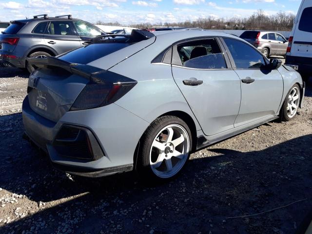 SHHFK7H42MU231797 - 2021 HONDA CIVIC SPORT GRAY photo 3