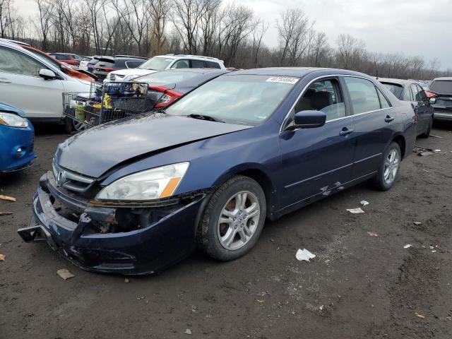 1HGCM55747A095849 - 2007 HONDA ACCORD EX BLUE photo 1