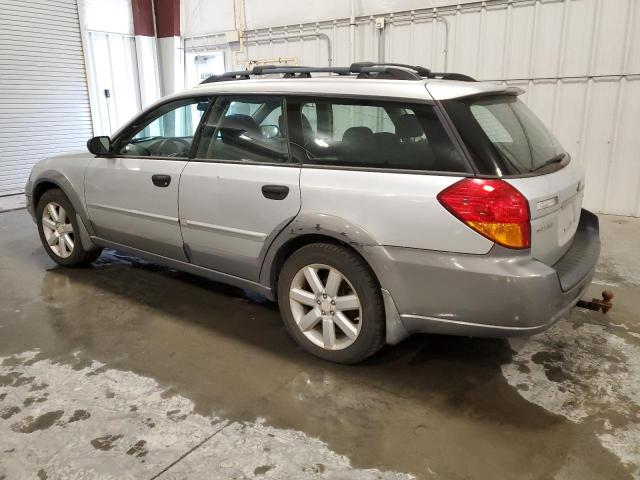 4S4BP61C677333459 - 2007 SUBARU LEGACY OUTBACK 2.5I SILVER photo 2