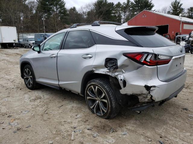 2T2BZMCA2GC039646 - 2016 LEXUS RX 350 BASE SILVER photo 2