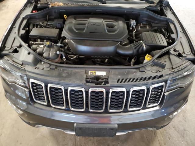 1C4RJFBG8KC810625 - 2019 JEEP GRAND CHER LIMITED GRAY photo 11