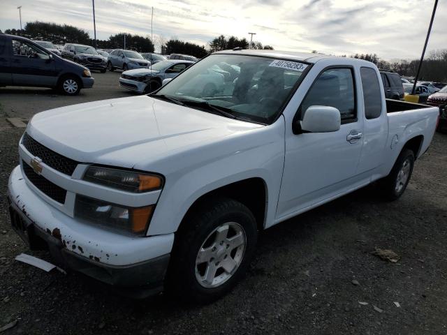 1GCESCF92B8131121 - 2011 CHEVROLET COLORADO LT WHITE photo 1