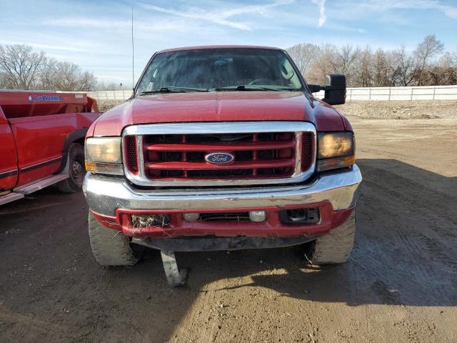 1FTSW31P53EC85189 - 2003 FORD F350 SRW SUPER DUTY RED photo 5