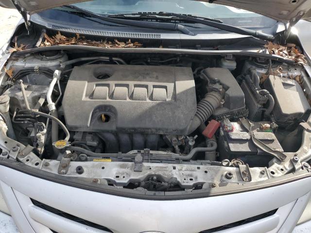 JTDBU4EE3BJ105220 - 2011 TOYOTA COROLLA BASE SILVER photo 11