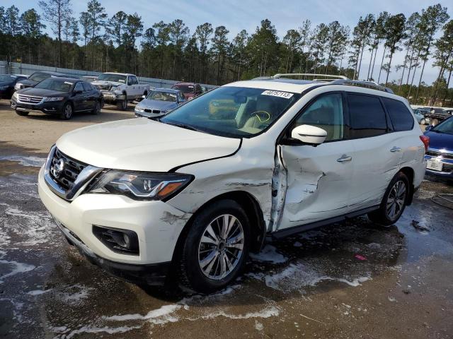 5N1DR2MN4HC684825 - 2017 NISSAN PATHFINDER S WHITE photo 1