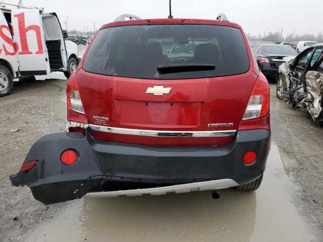 3GNAL2EK4ES653889 - 2014 CHEVROLET CAPTIVA LS 栗色 照片 6