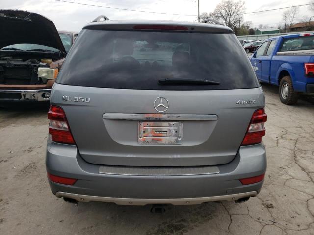 4JGBB8GB9AA554167 - 2010 MERCEDES-BENZ ML 350 4MATIC GRAY photo 6