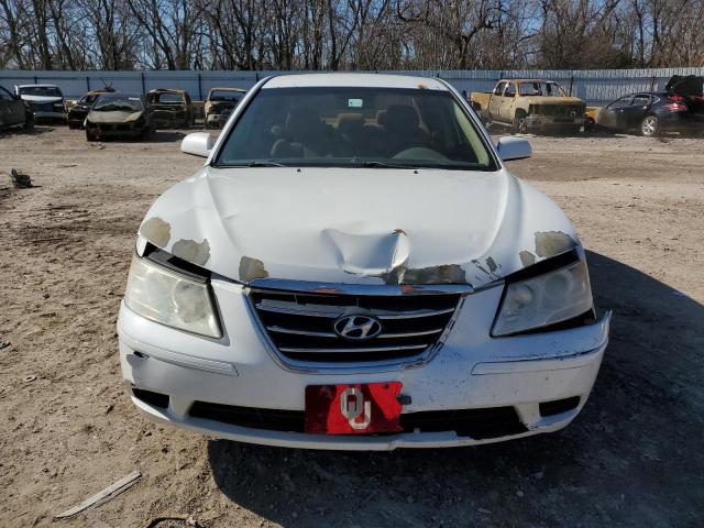 5NPET46C19H465571 - 2009 HYUNDAI SONATA GLS WHITE photo 5