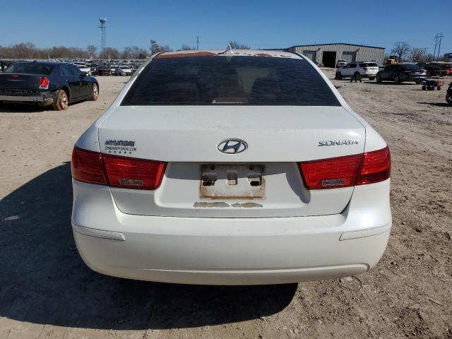 5NPET46C19H465571 - 2009 HYUNDAI SONATA GLS WHITE photo 6