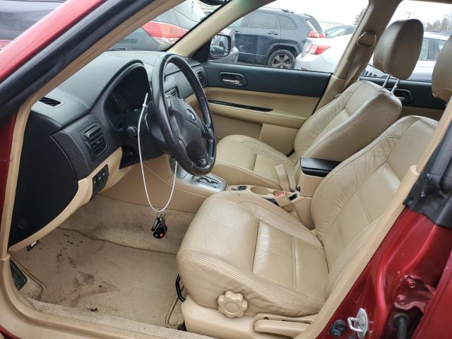 JF1SG65654H710089 - 2004 SUBARU FORESTER 2.5XS წითელი ფოტო 7