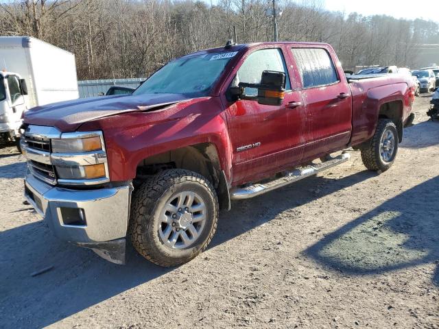 1GC1KVEG7JF279060 - 2018 CHEVROLET SILVERADO K2500 HEAVY DUTY LT RED photo 1