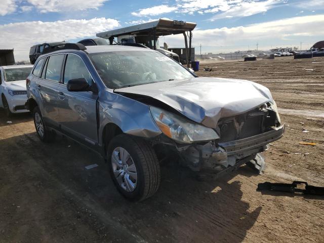 4S4BRCAC7B3360954 - 2011 SUBARU OUTBACK 2.5I SILVER photo 4