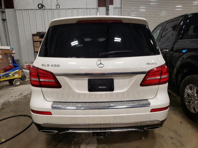 4JGDF6EE6HA874510 - 2017 MERCEDES-BENZ GLS 450 4MATIC WHITE photo 6