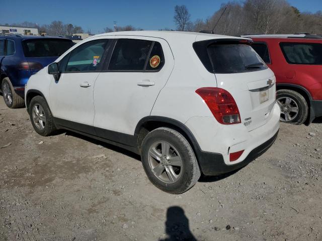 KL7CJKSB7LB049559 - 2020 CHEVROLET TRAX LS WHITE photo 2