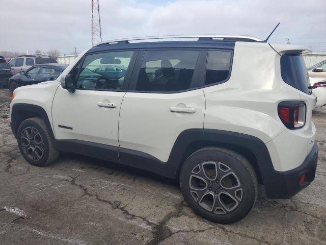 ZACCJBDB7HPF42901 - 2017 JEEP RENEGADE LIMITED WHITE photo 2