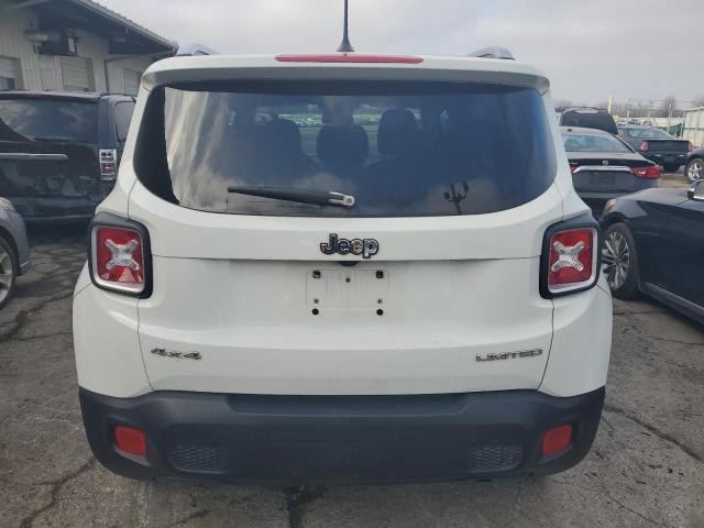 ZACCJBDB7HPF42901 - 2017 JEEP RENEGADE LIMITED WHITE photo 6