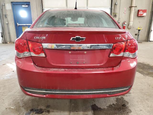 1G1PG5SB2E7214033 - 2014 CHEVROLET CRUZE LTZ RED photo 6