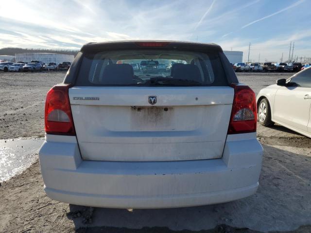 1B3HB28B27D126413 - 2007 DODGE CALIBER WHITE photo 6