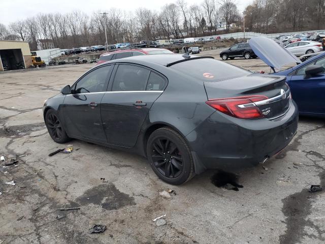 2G4GL5EX1E9324916 - 2014 BUICK REGAL BLACK photo 2