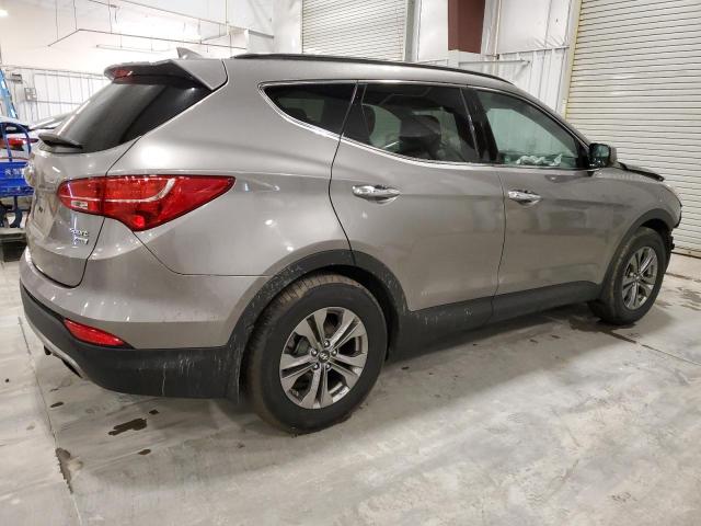 5XYZUDLB6FG285645 - 2015 HYUNDAI SANTA FE S GRAY photo 3