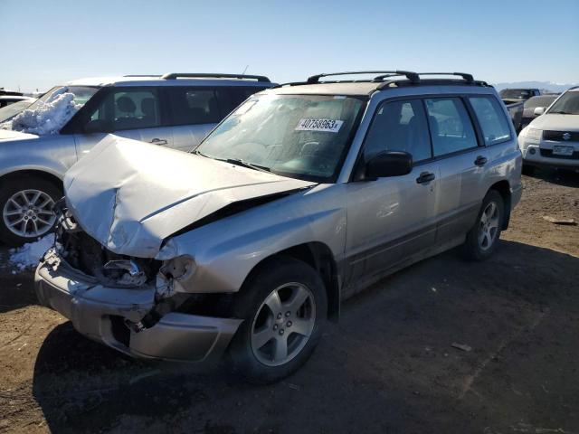 JF1SF655XXH739313 - 1999 SUBARU FORESTER S ვერცხლისფერი ფოტო 1