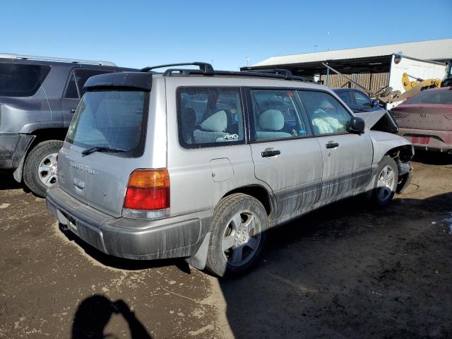 JF1SF655XXH739313 - 1999 SUBARU FORESTER S ვერცხლისფერი ფოტო 3