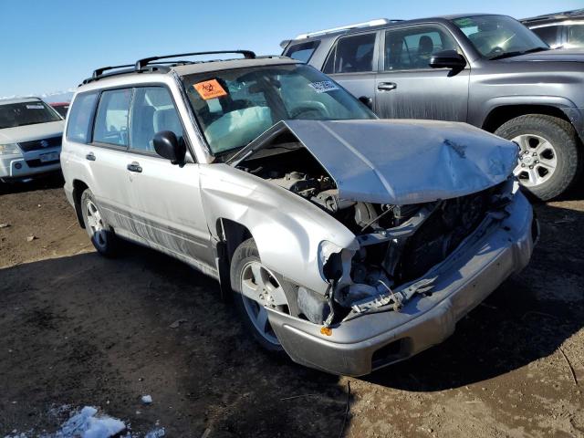 JF1SF655XXH739313 - 1999 SUBARU FORESTER S ვერცხლისფერი ფოტო 4