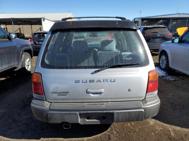 JF1SF655XXH739313 - 1999 SUBARU FORESTER S ვერცხლისფერი ფოტო 6