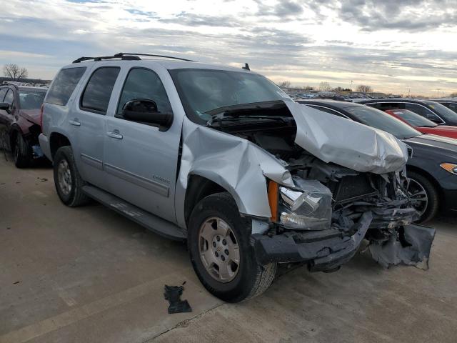 1GNSCBE06DR318055 - 2013 CHEVROLET TAHOE C1500 LT SILVER photo 4