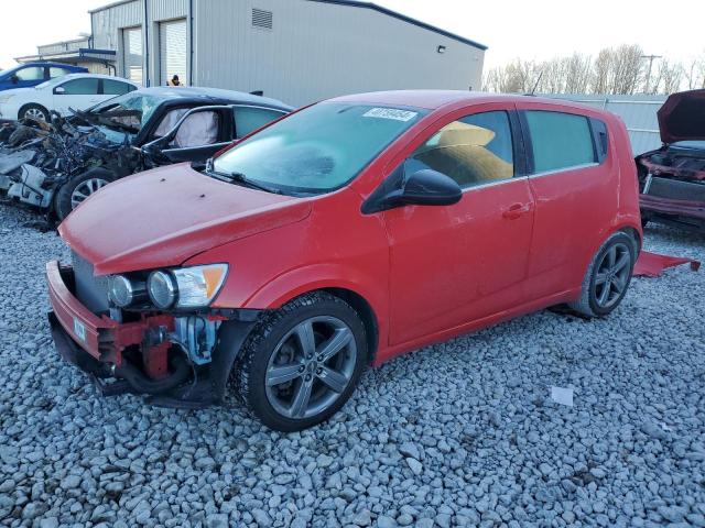 1G1JG6SB7F4157052 - 2015 CHEVROLET SONIC RS RED photo 1