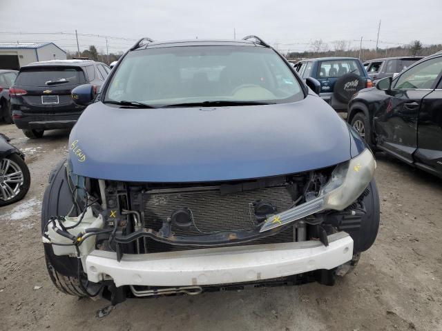 JN8AZ18W29W212602 - 2009 NISSAN MURANO S BLUE photo 5