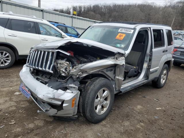 1J4PN2GK0AW180852 - 2010 JEEP LIBERTY SPORT SILVER photo 1